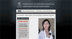 Desktop Screenshot of lifeofscams.com